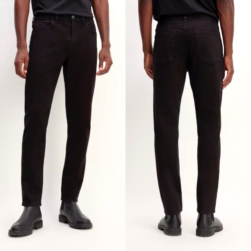 Everlane The Performance Jean Slim Fit Black Men's 32X30 Tag Says 32